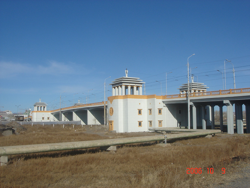 The Maintenance and Reinforcement of Peace Bridge in Mongolia